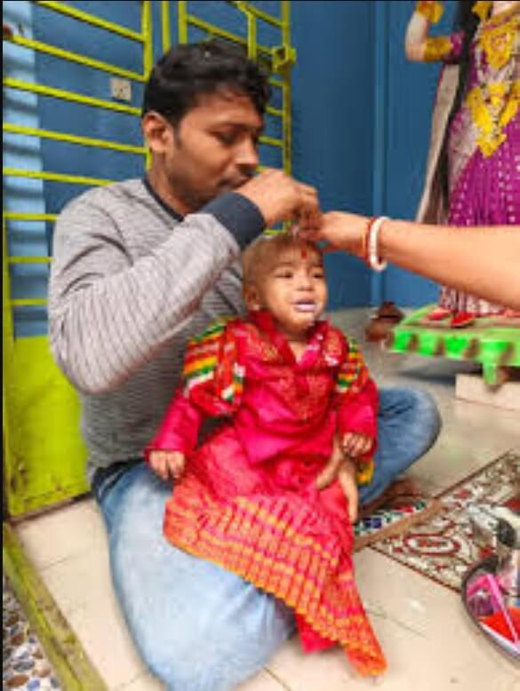 মামার হাতে ভাগনের প্রথম ভাত খাওয়া নিয়ে স্ট্যাটাস