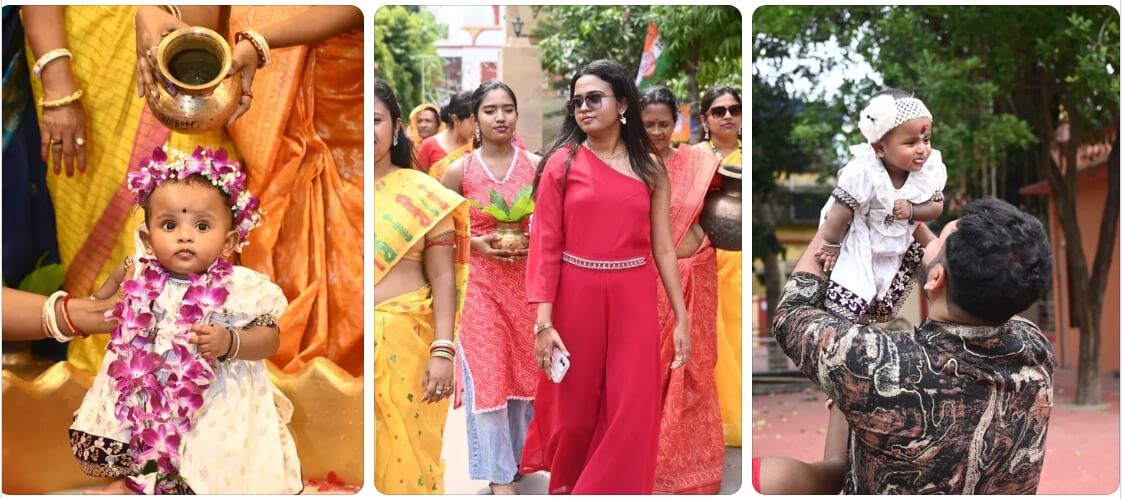 ছোট্ট সোনামণির অন্নপ্রাশন উপলক্ষে আনন্দঘন স্ট্যাটাস